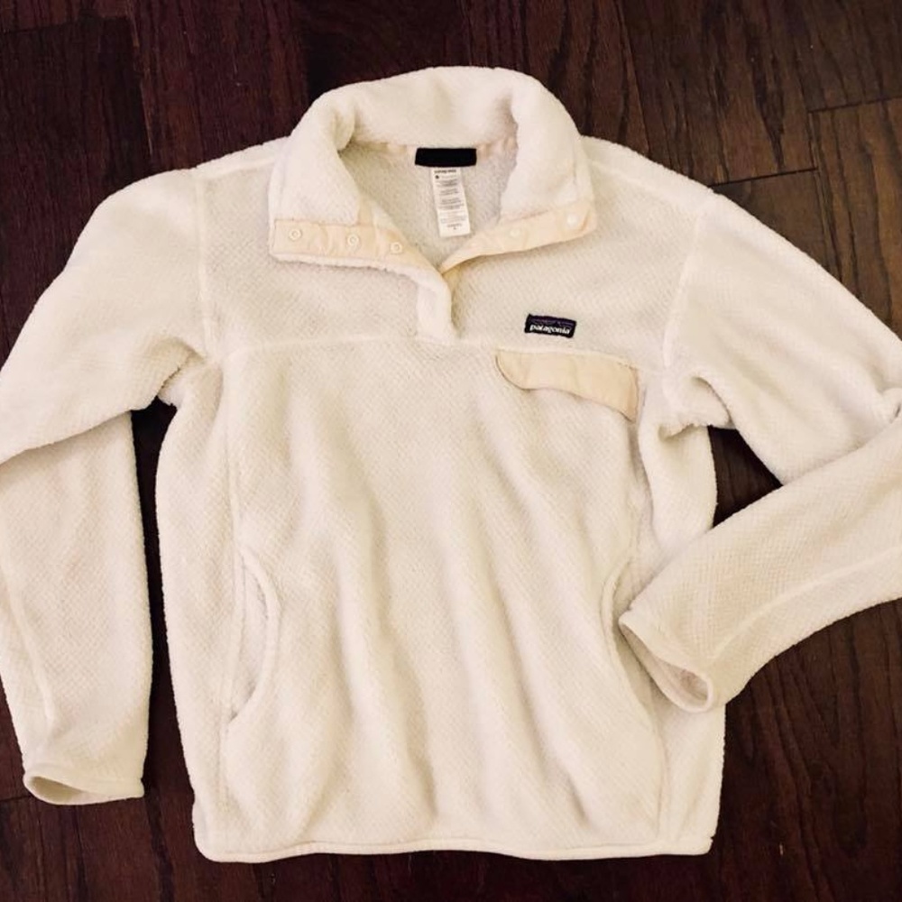 Cream Patagonia Pullover